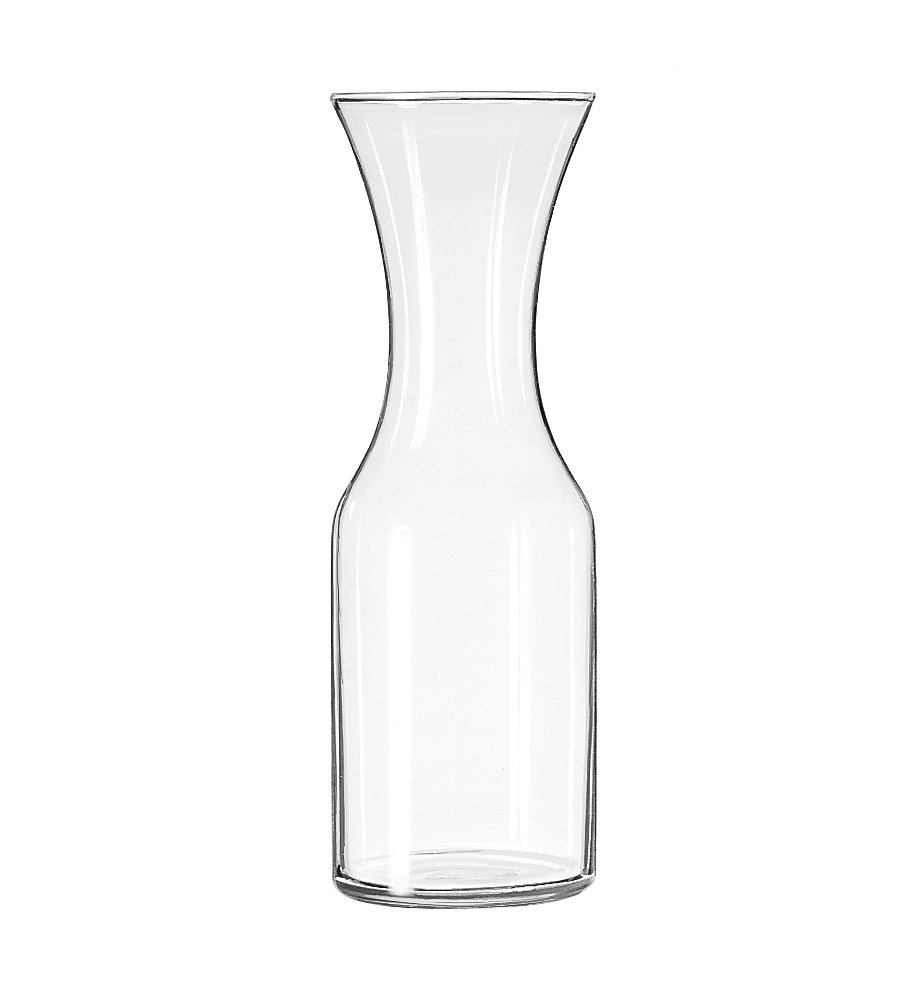 WINE-CARAFE-1-LITER-OR-.5-LITER Wine Carafe with elegant design, perfect for serving wine at events. Ideal for Las Vegas rentals and beverage dispense services.