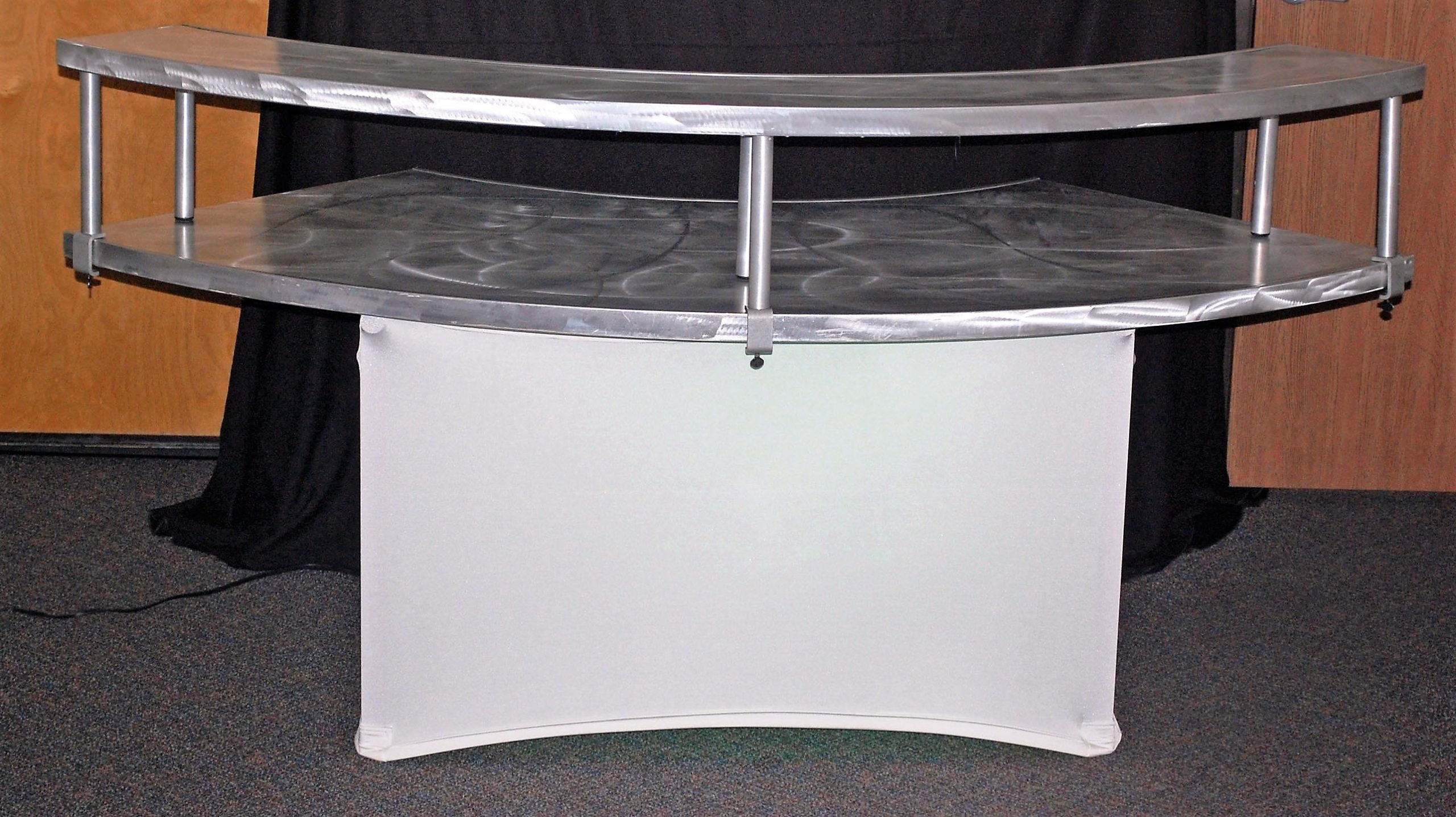 ALLULITE SERPENTINE BAR SKIRT OPTION ( CAN BE ILLUMINATED