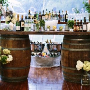 BARREL TABLE 7FT BY 30IN in Las Vegas