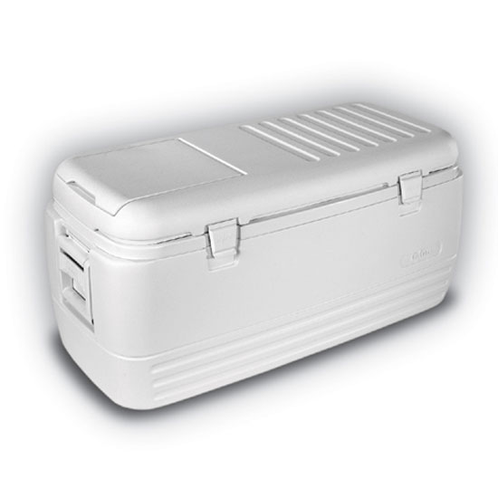 IGLOO ICE CHEST -124 QT Igloo Ice Chest – 124 Quart, a durable and large-capacity cooler ideal for keeping beverages and food chilled during events and gatherings.