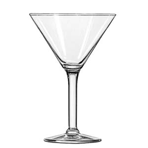 Elegant Martini – 10oz glass perfect for serving classic martinis and upscale cocktails at weddings, parties, and corporate events.