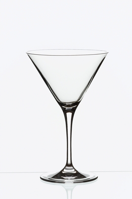 Rona Crystal Martini Glass – 10.25oz with a polished, elegant design, perfect for serving martinis and other cocktails at weddings and upscale events.
