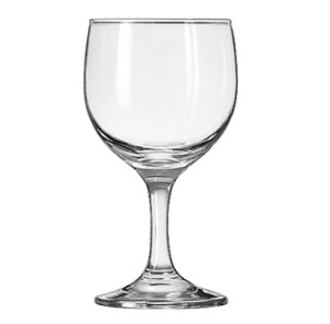 8.5oz red wine glass with a smooth curve and classic stem—ideal for elegant event settings, wedding receptions, and tastings.